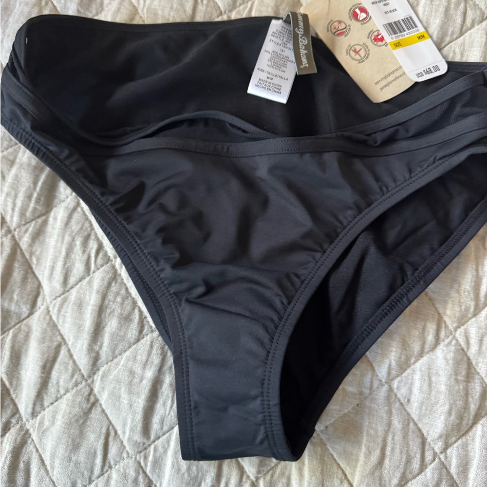 Tommy Bahama Black Bikini Bottom